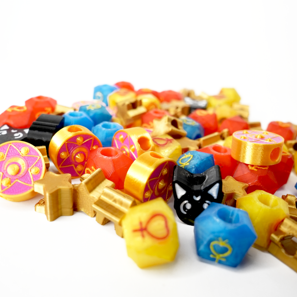 Sailor Inspired Hairbeads (Pre-Order)