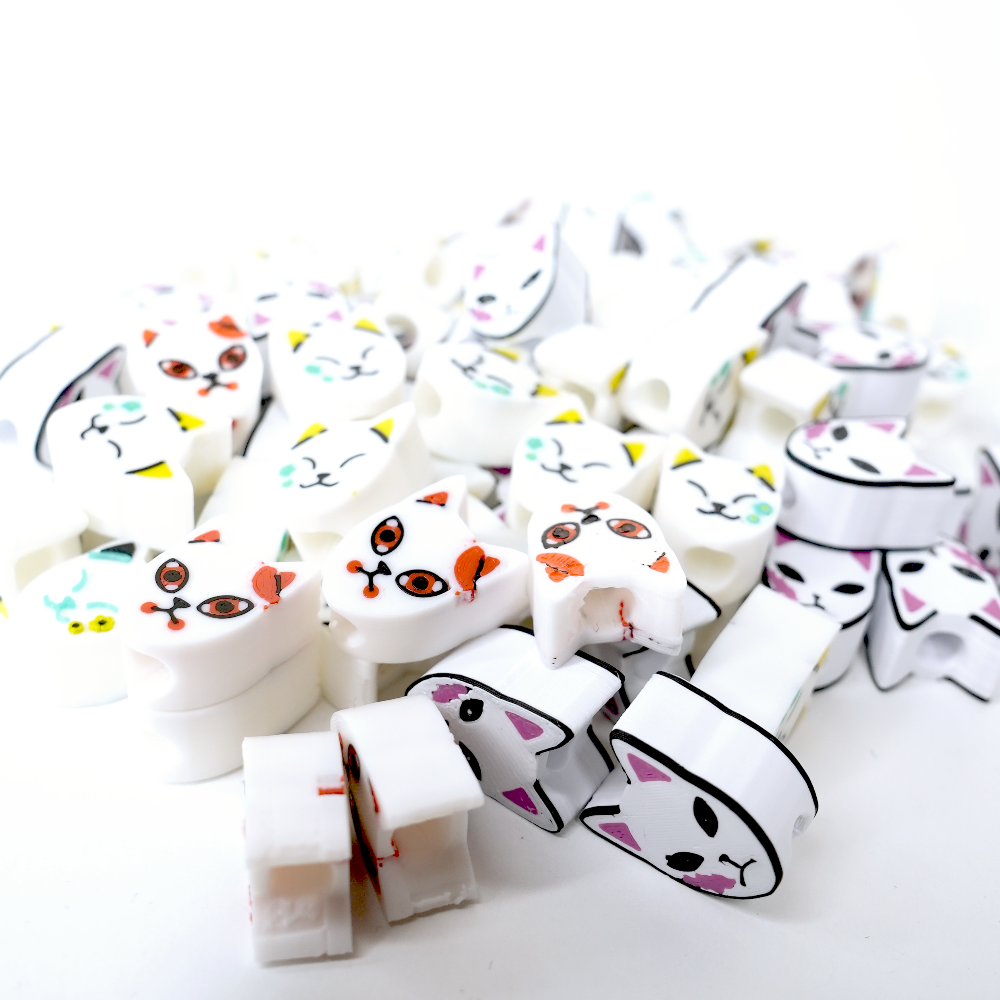 Demon Slayer Kitsune Hairbeads