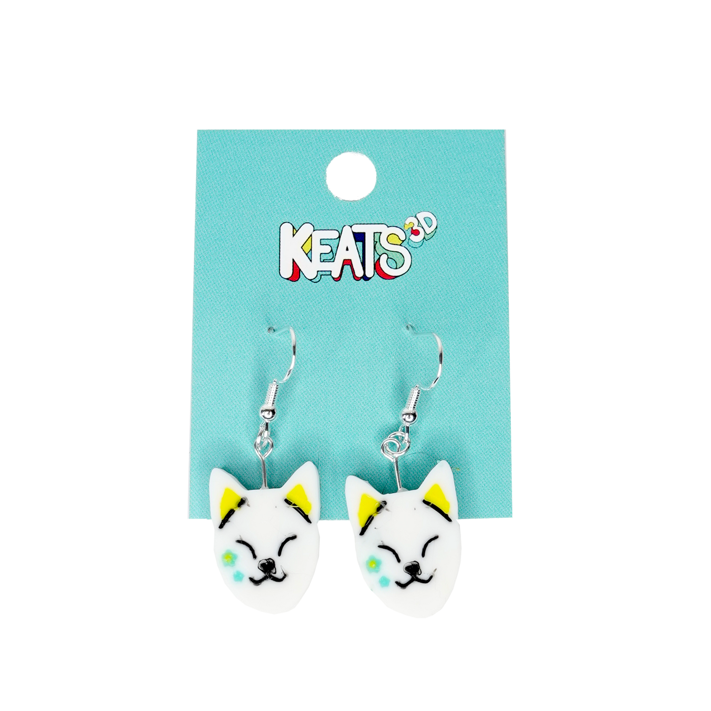 Demon Slayer Kitsune Earrings - Makomo