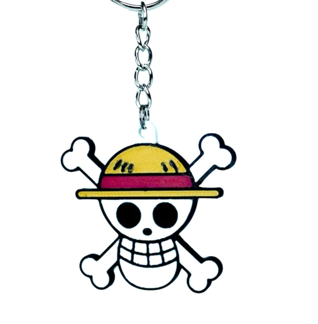 "Straw Hat" NFC Keychain