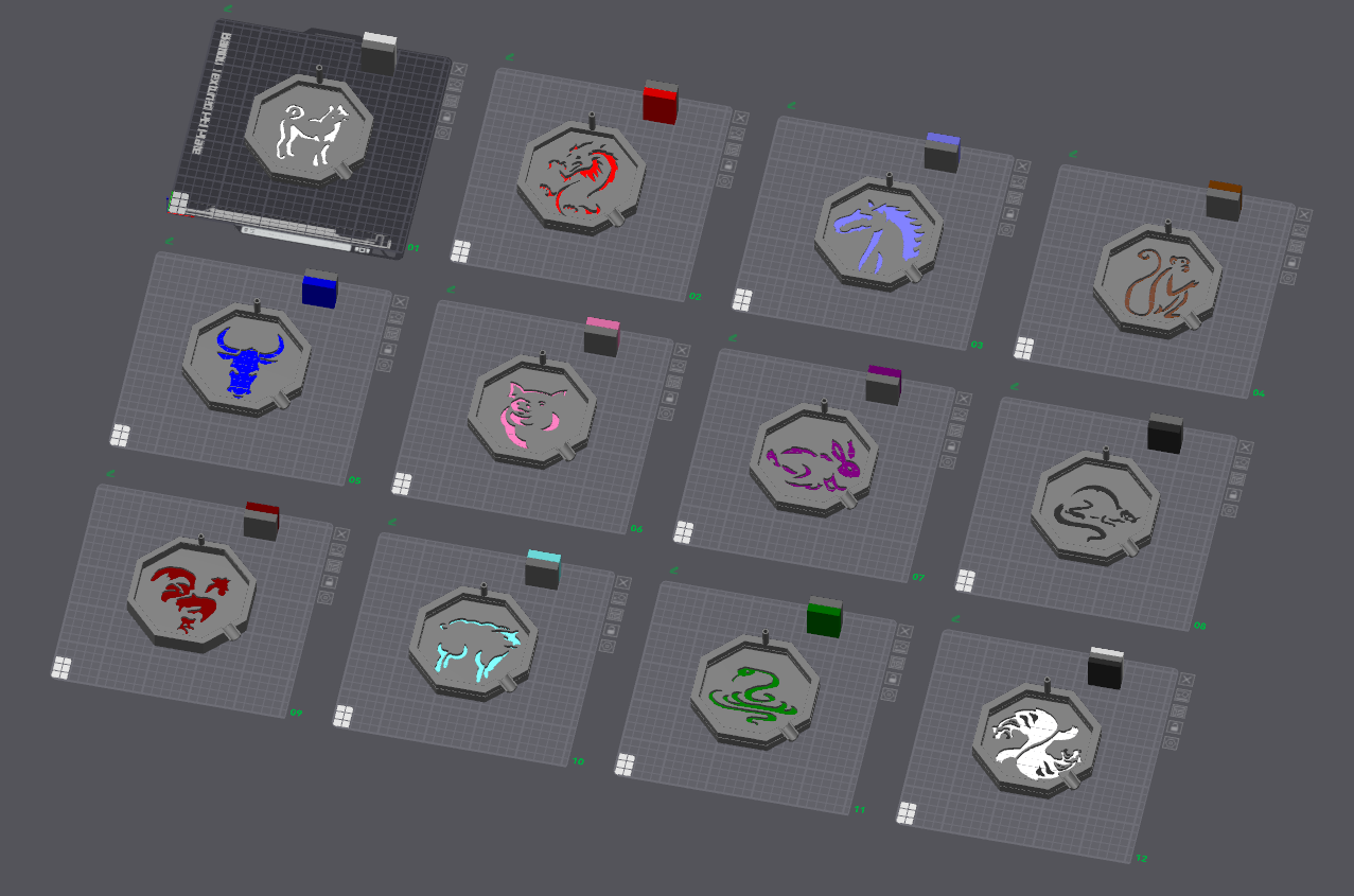 Jackie Chan Adventure Talisman Trays